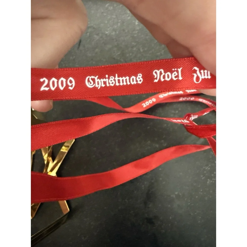 ●5001 George Jensen/2009 Christmas Ornament Rocking Horse